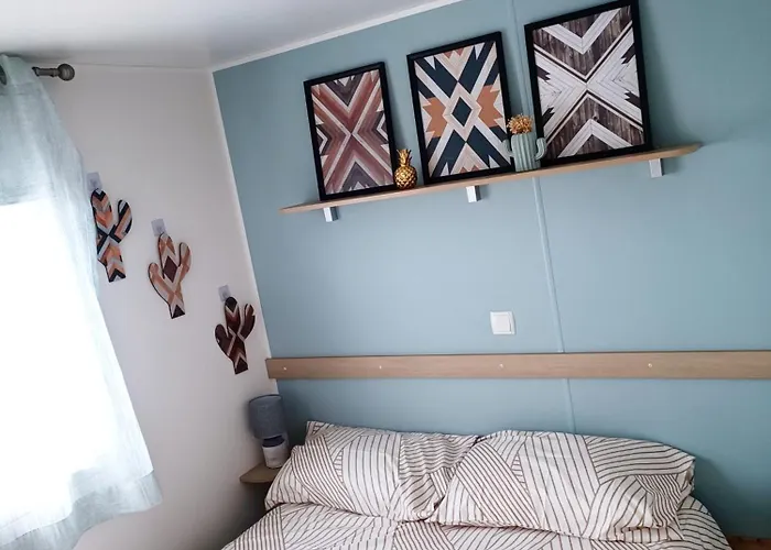 Mobil-home 6 Personnes Valras-plage 4 Etoiles Campingplatz Sérignan